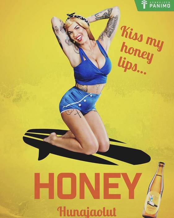 Sini Ariell by Jamie Gilmore For Honkajoen Panimo