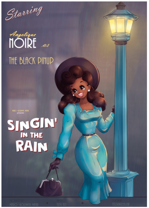 Angelique Noire by TuPu Art